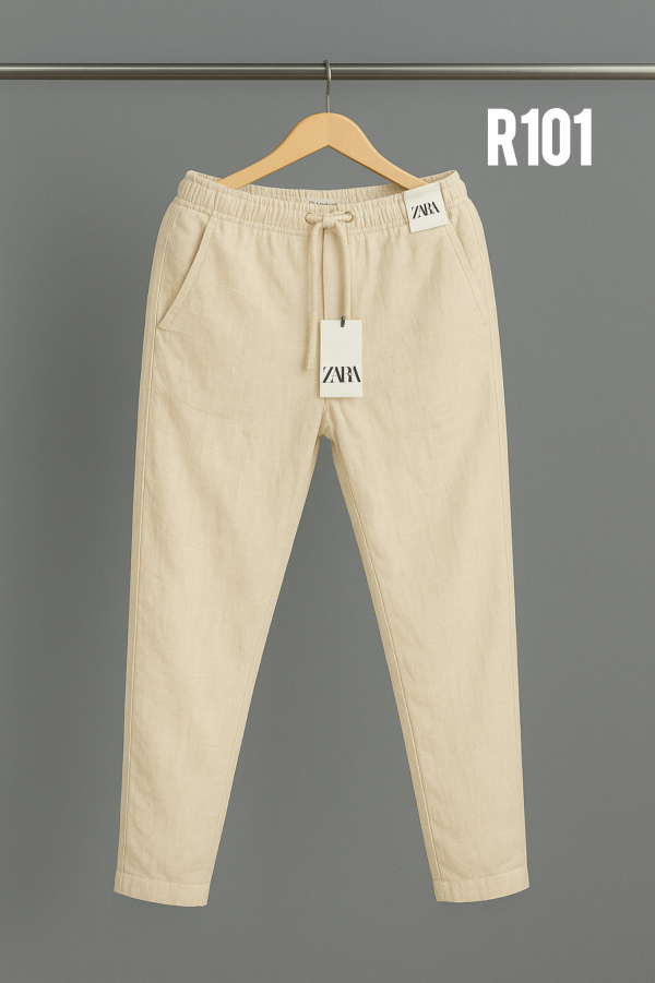 Cotton Trouser  - Offwhite