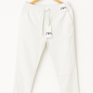 Cotton Trouser - White