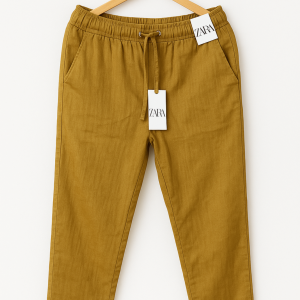 Cotton Trouser - Brown