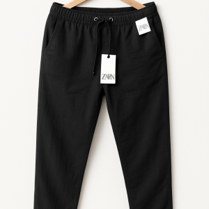 Cotton Trouser - Black