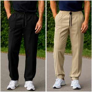 Baggy Trouser - Black&Brown