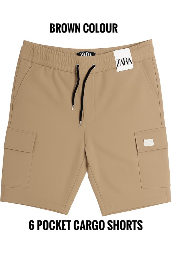 Cargo Shorts-Brown