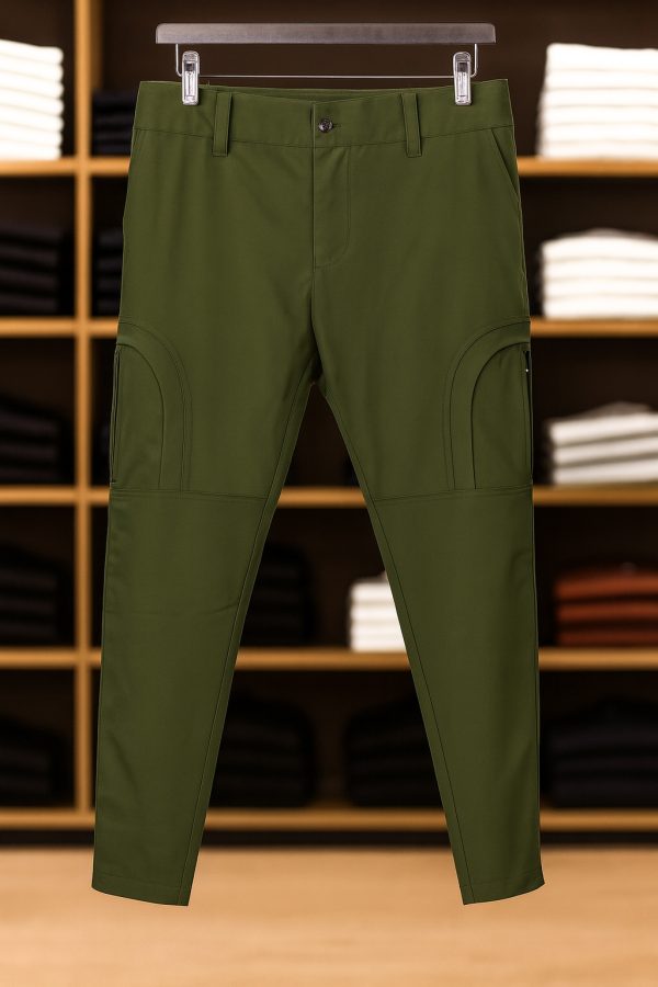 6 Pocket Cargo Trouser-Olive