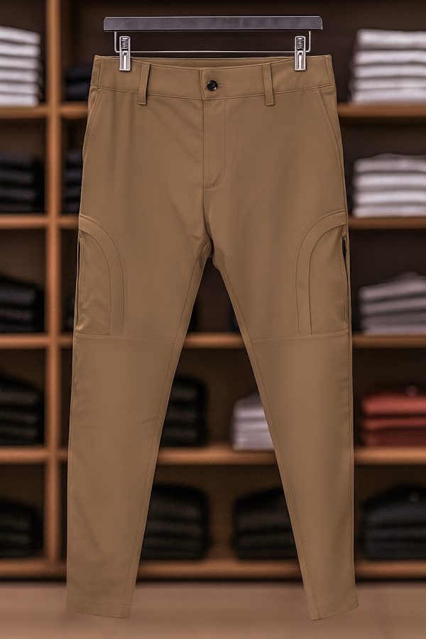 6 Pocket Cargo Trouser-Deep Biskit
