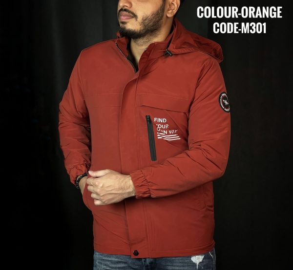 Hoodi Jacket - Orange - M301