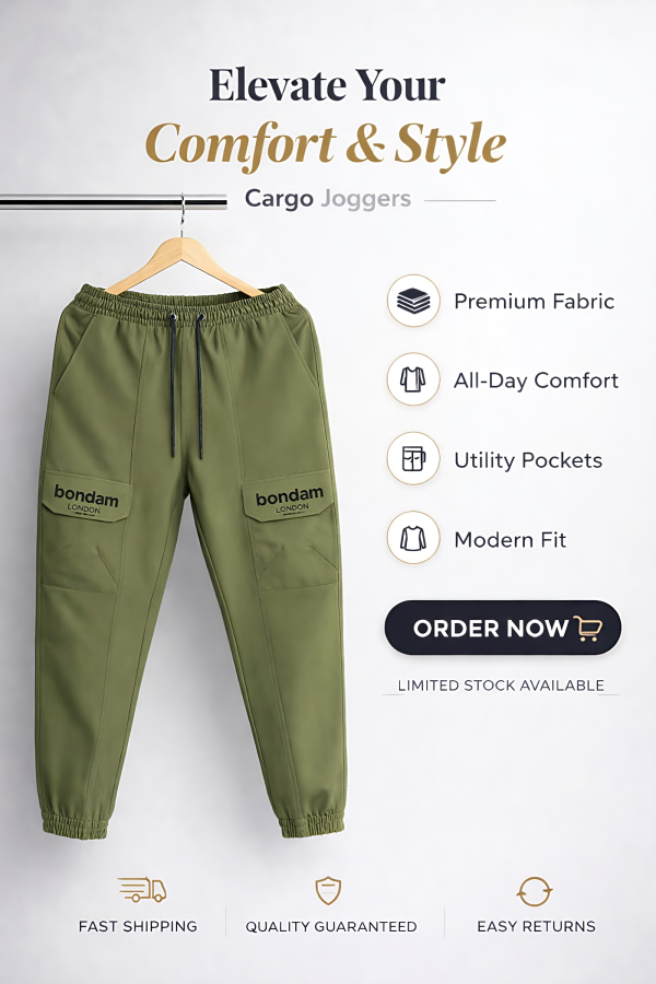 Joggers (Olive colour)