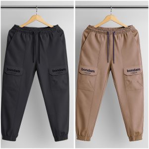 Joggers 2pis (Black/Brown)