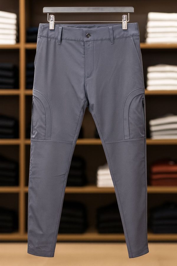 6 Pocket Cargo Trouser-Ash