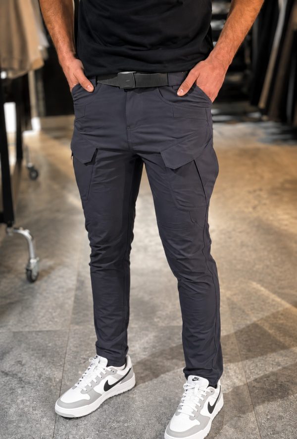 6 Pocket Cargo Trouser - Ash